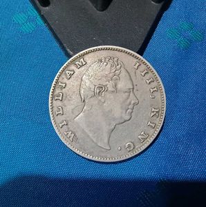 1835 East India Company Coin Silver 1 Rupee
