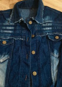 Distressed Denim Jacket