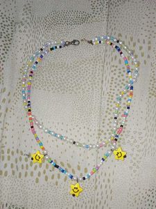 Cute Star layered Necklace, Y2K, AESTHETIC