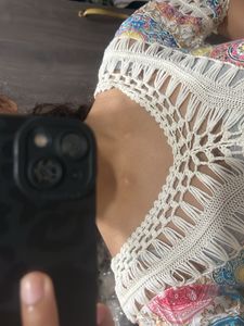 Boho Crochet Tunic