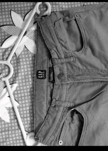 GAP Gray Straight Leg Pants