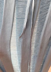 Blue Knitted Halter Maxi Dress