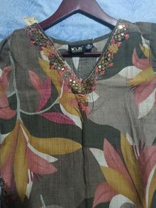 Floral Embellished Top