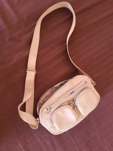 H&amp;M Beige Sling Bag