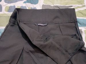 Black Wide Trouser