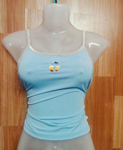 Cute Blue Tank Top