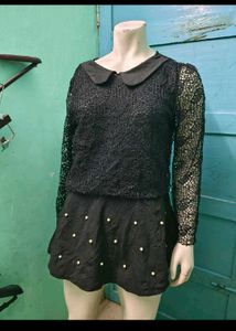 Peter PAN Collar Party Wear