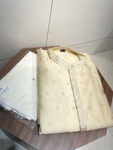 Elegant Cream Kurta