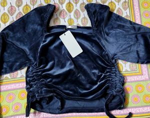 Pink Gropes Brand New Full Sleeves Top With Its Tag