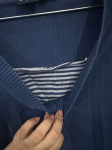 Navy Blue Top