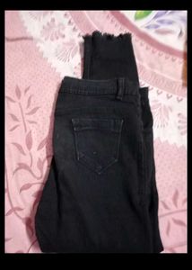 Black Denim Jeans
