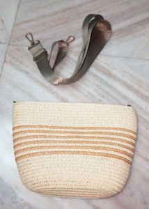 Straw Crossbody Bag🆕