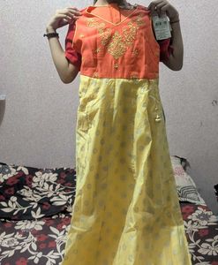 baby girl diwali sale . Maxi party wear gown