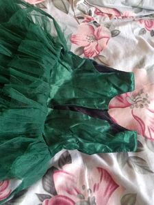 Green Sequin Party Dress