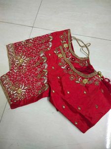 bridal aari maggam blouse