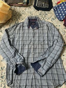 WULAR Slim Fit Plaid Button-Down Shirt