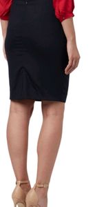 Dark Navy Blue Pencil Skirt