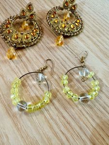 2 Earrings Combo