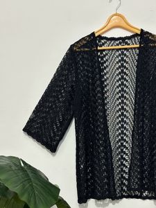 Embroidery Shrug 🖤