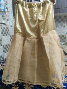 Golden Stitched Lehnga