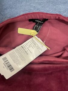Forever 21 Burgundy Skirt Never Used