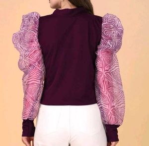 2 Stylish Puff Sleeve Top