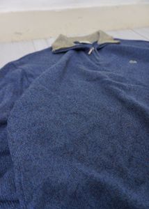 Lacoste Blue Pullover Sweater