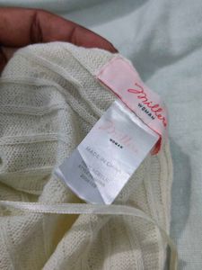 Woolen Poncho With Pockets For Women