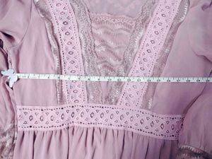 Blush Pink Lace Dress