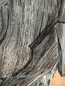 Striped Black &amp; White Top