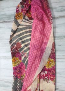 Royal Georgette Saree With Blouse