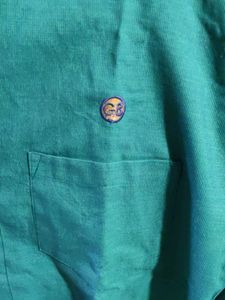 Green Shirt Slim Fit ..💚