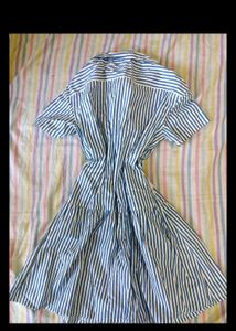 UNIQLO Blue Striped Dress