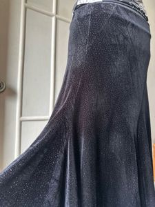 Sparkly Velvet Skirt