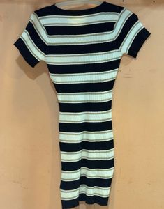 Striped Bodycon Mini Dress