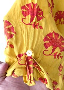 Yellow Designer Kurta