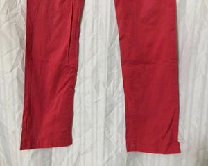 Red trouser &amp; pants