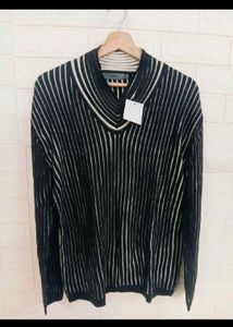Striped Knit Sweater