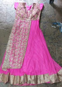Net Ethnic Gown