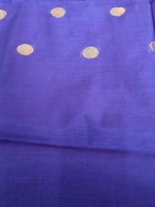 Elegant Blue Banarasi Silk Saree