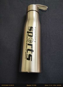 2 Steel Water Bottle -500ml Each