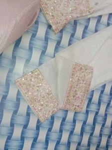 Elegant White Kurta Set