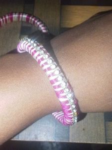 Striped Bangle Set