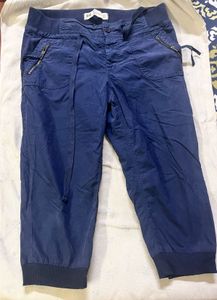 Blue Capri Pants