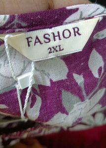 Purple Colour Brand New Suit Set