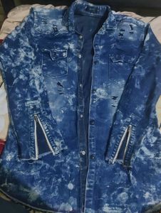 Distressed Denim Shirt