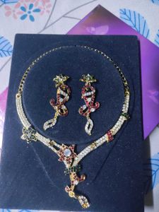 Elegant Necklace &amp; Earring Set