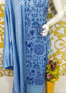 New Madhubani Bhagalpuri Silk Suits