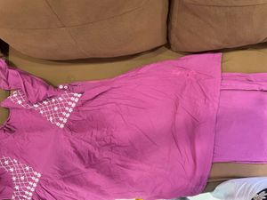 Magenta Kurta Pair