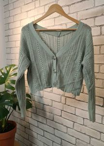 Cropped Knit Top